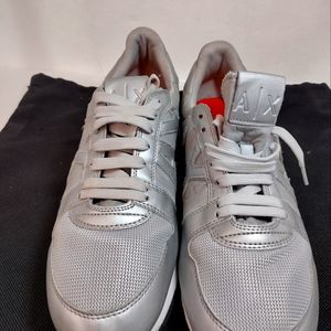 Men's Armani Exchange size 10 Silver